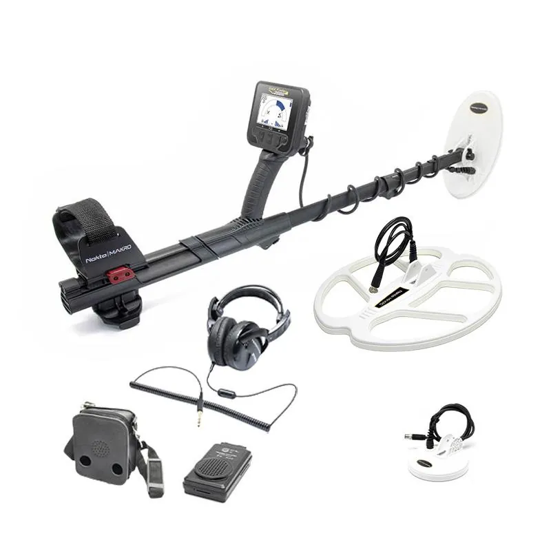 GOLD FINDER 2000 + 3 bobinas (13cm + 26x14cm + 40x33.5cm) + Audífono bluetooth